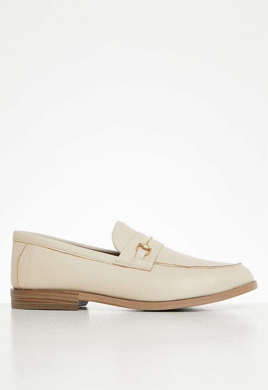 ALDO - Derena leather loafer - other white