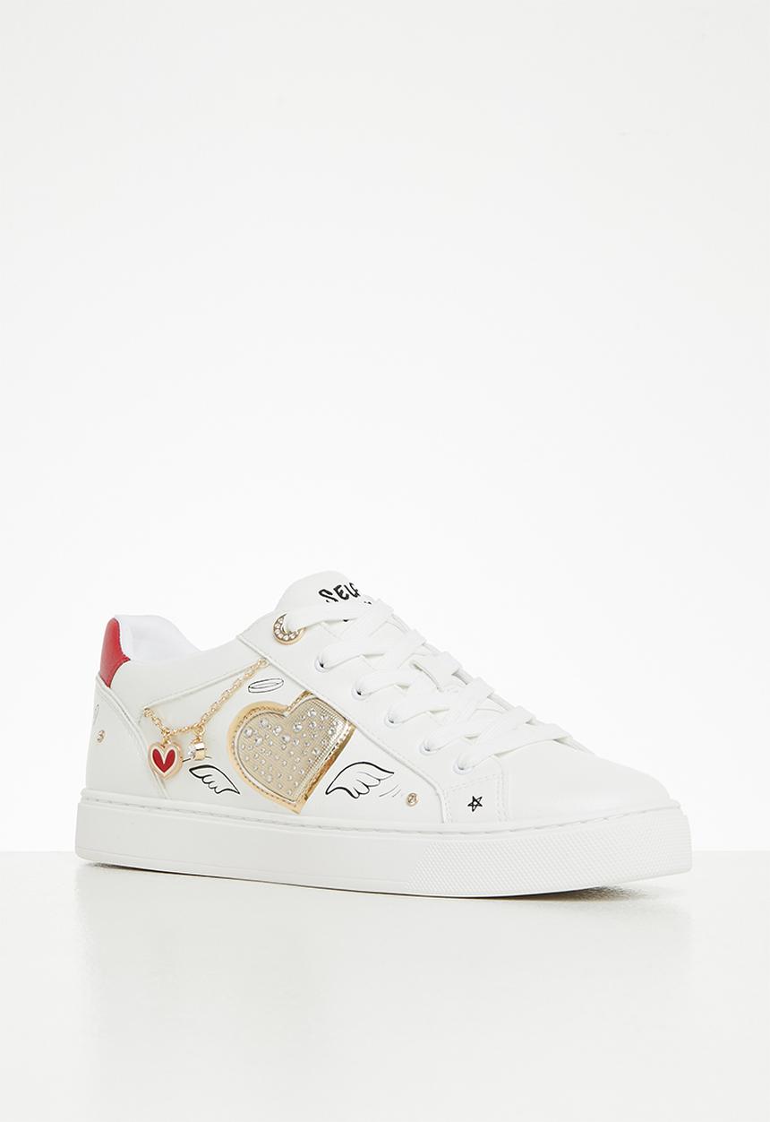 ALDO - Landscape sneaker - white & black