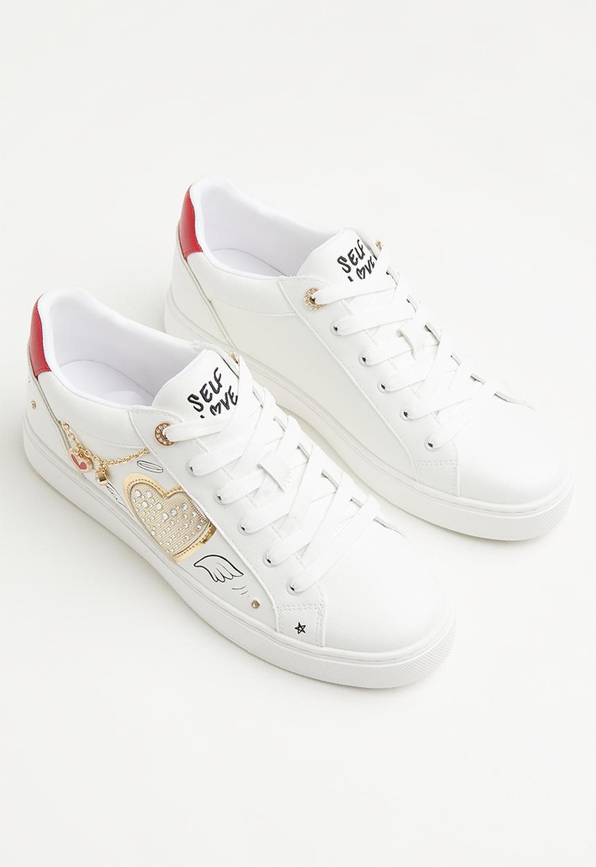 ALDO - Landscape sneaker - white & black