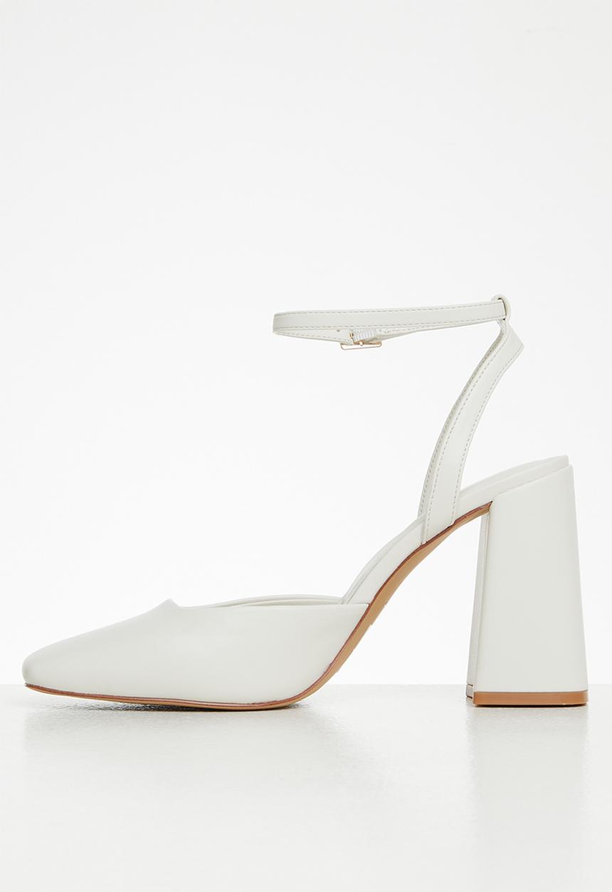 ALDO - Ingenue heel - white/bone
