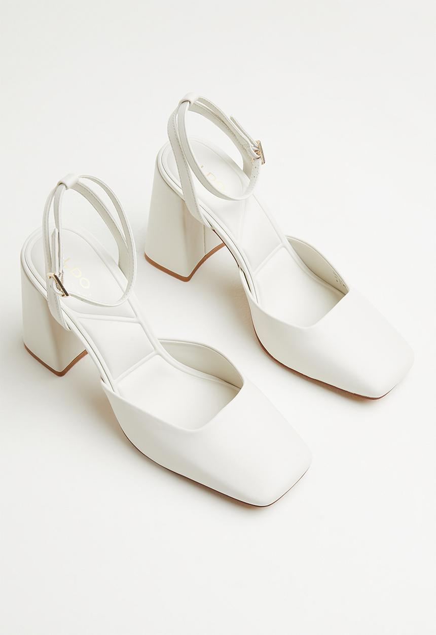 ALDO - Ingenue heel - white/bone