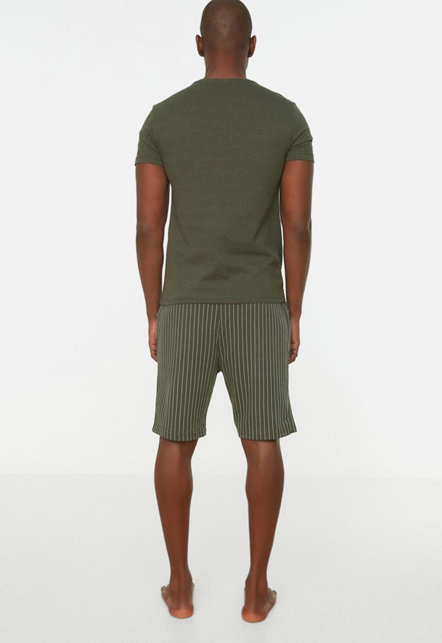 Trendyol - Essential sleep set - khaki