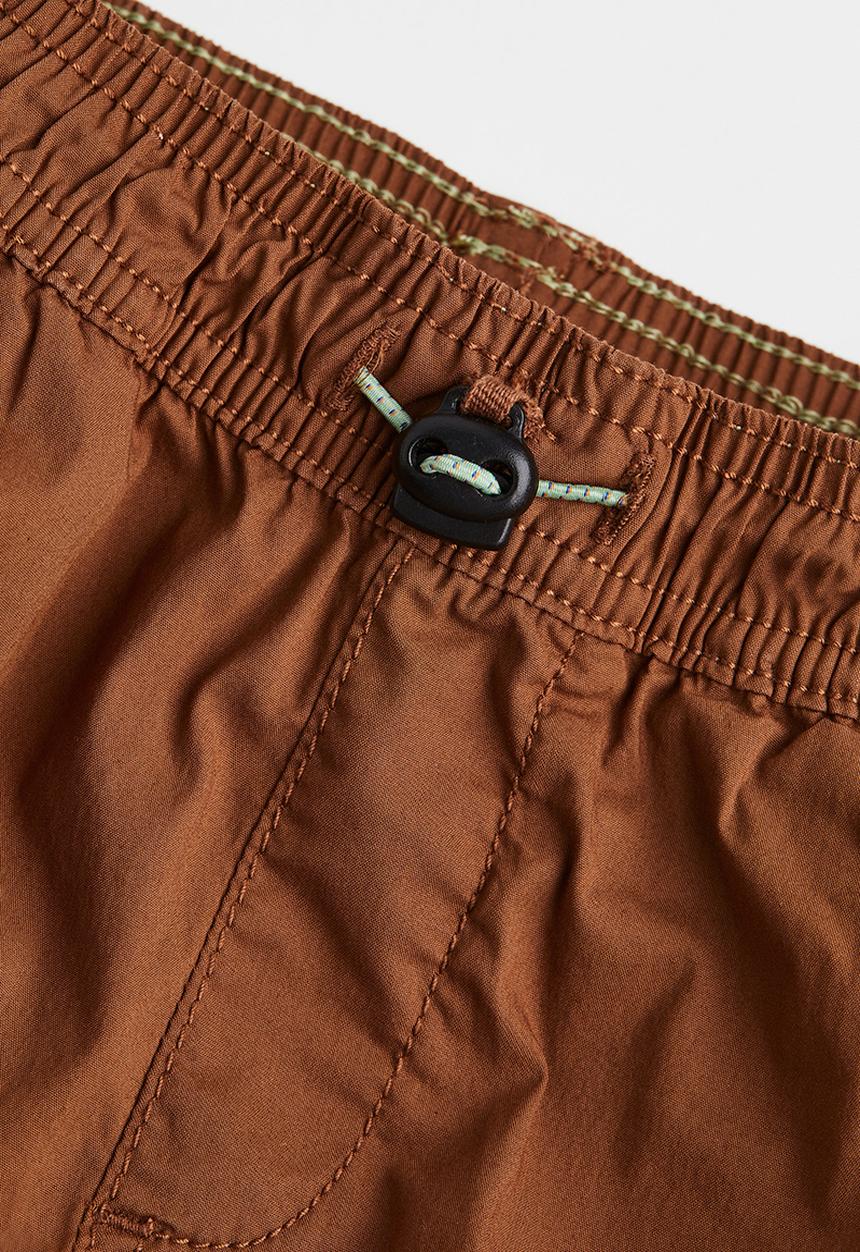 H&M - Lined cargo trousers - brown
