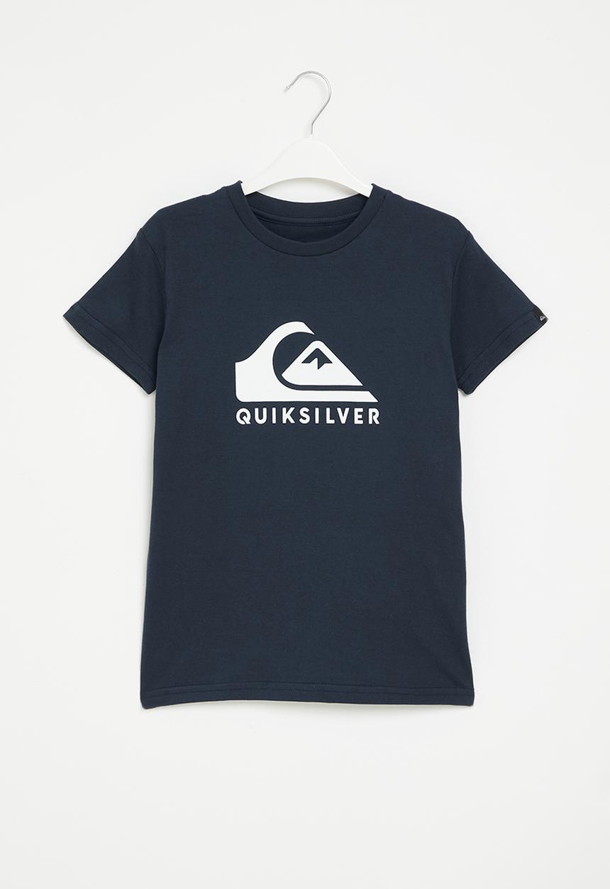 Quiksilver - Corp logo short sleeve boys - navy blazer
