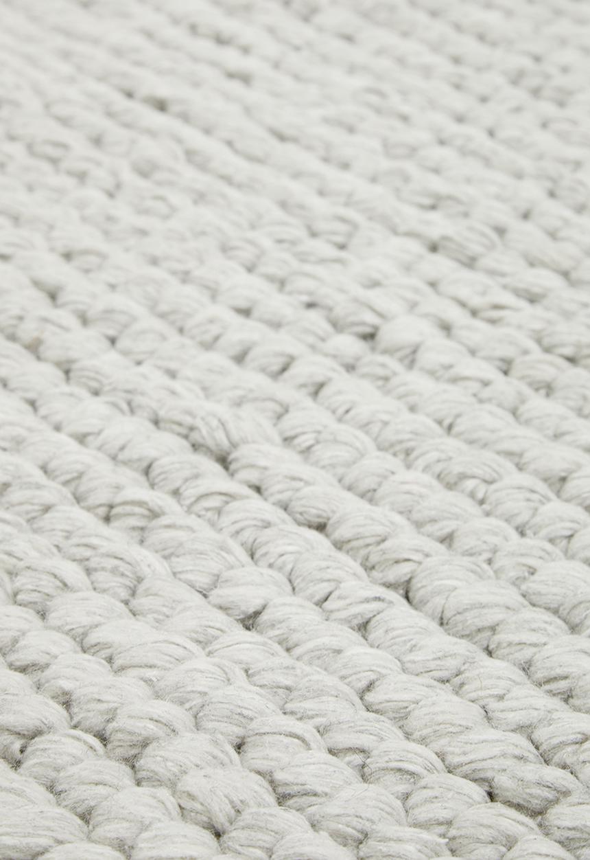 Sixth Floor - PET & cotton bobble rug - grey