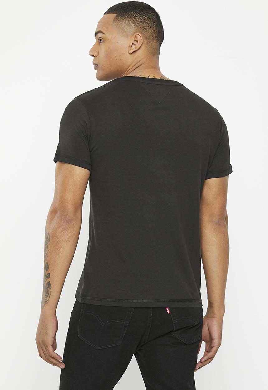 Tommy Hilfiger - Tjm chest logo tee - black