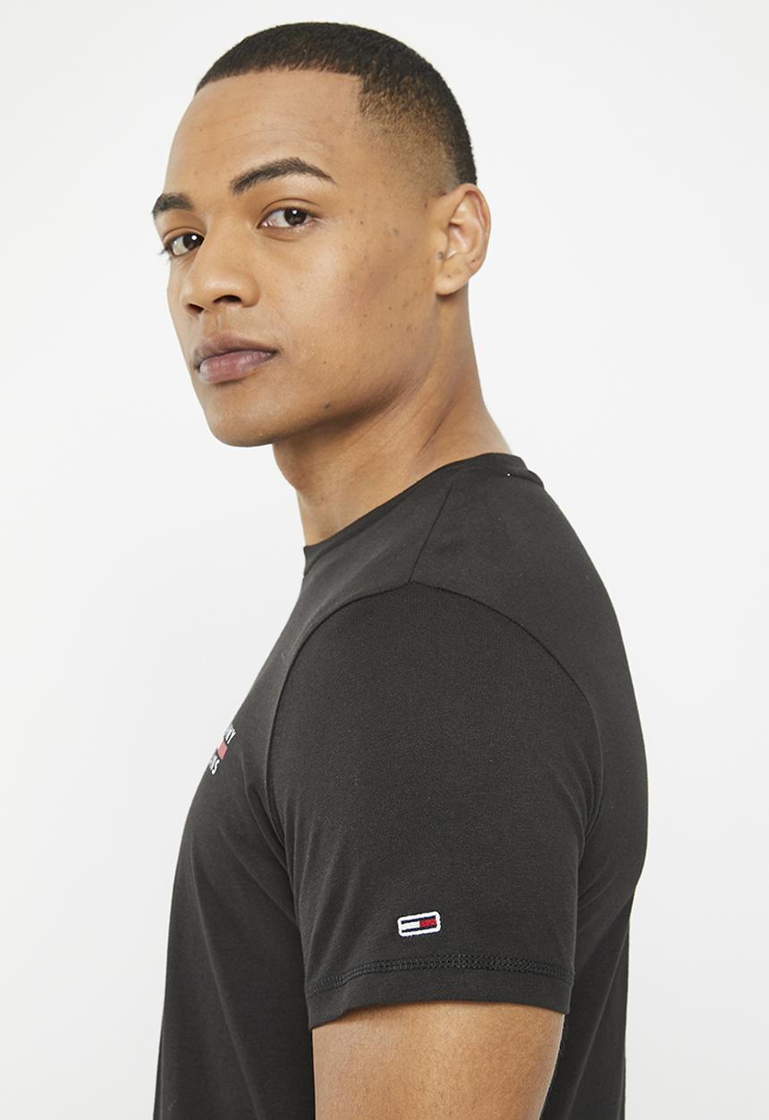 Tommy Hilfiger - Tjm chest logo tee - black