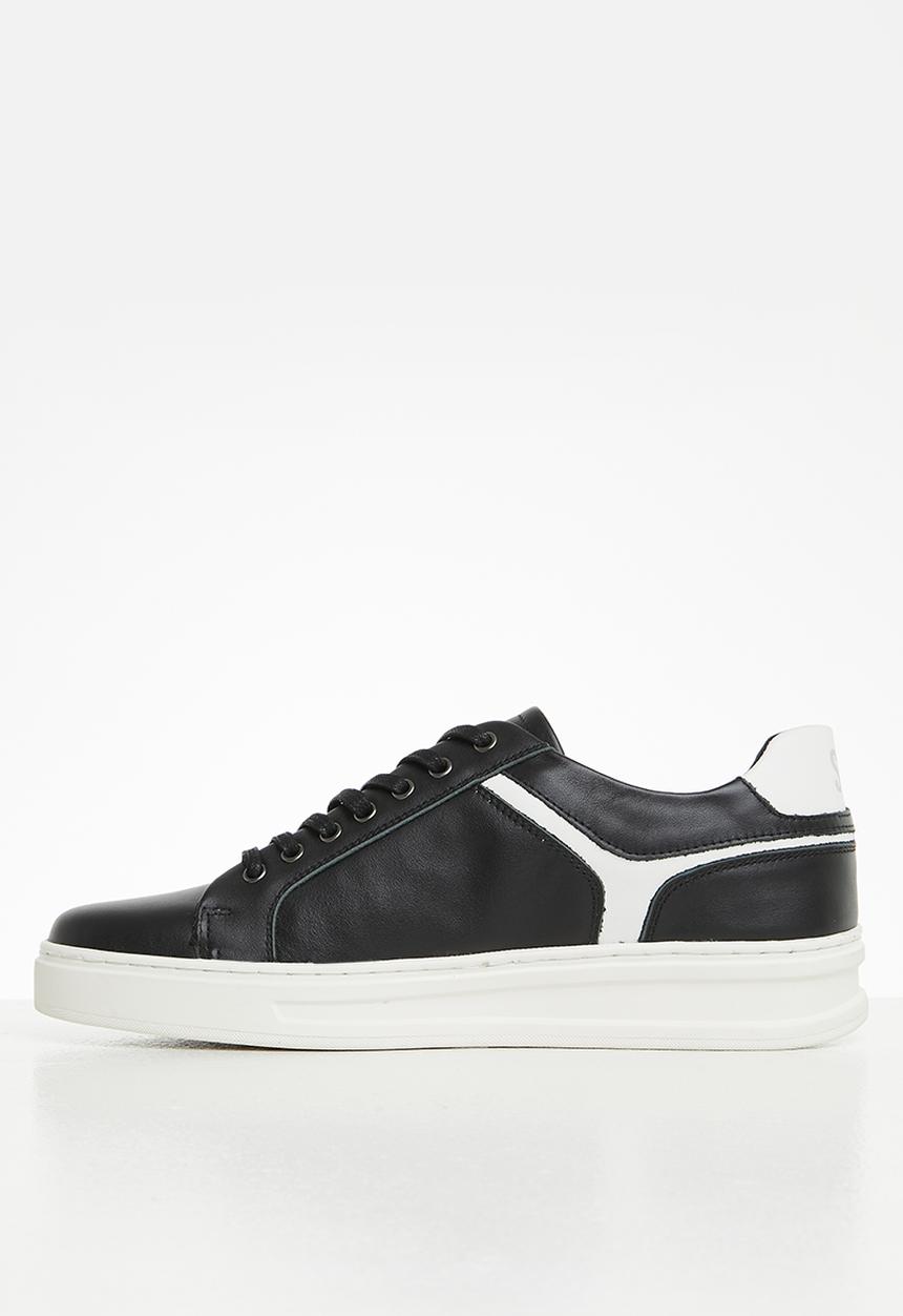 Steve Madden - Mccord leather - black/white