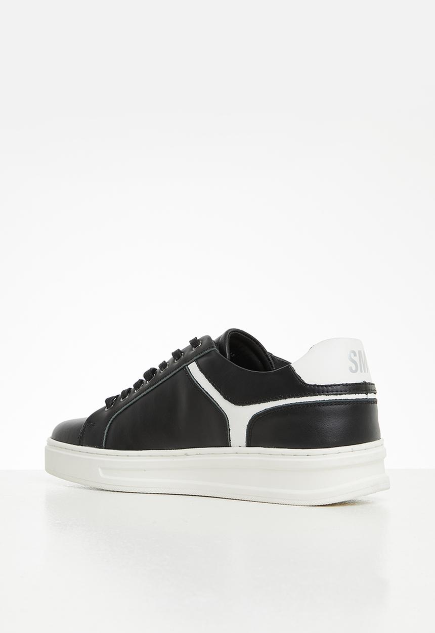 Steve Madden - Mccord leather - black/white