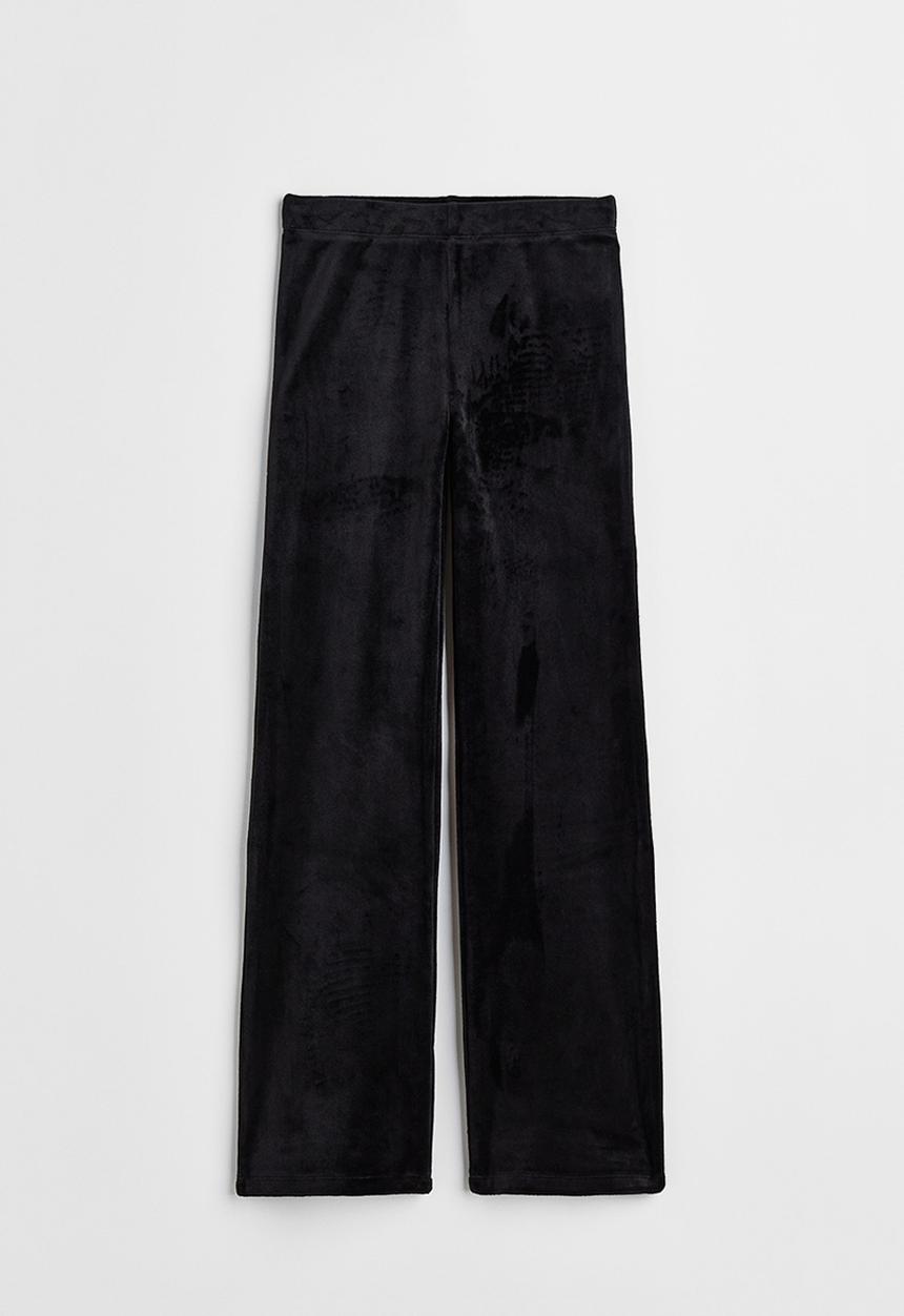 H&M - Flared leggings - black