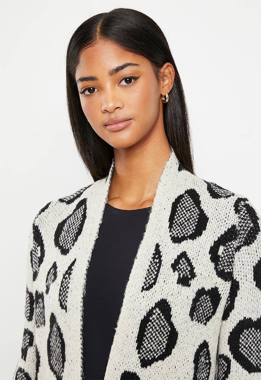 GUESS - Timon duster - grey & black 