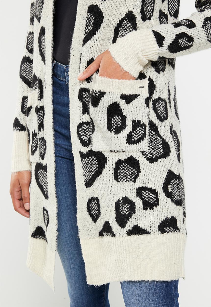 GUESS - Timon duster - grey & black 