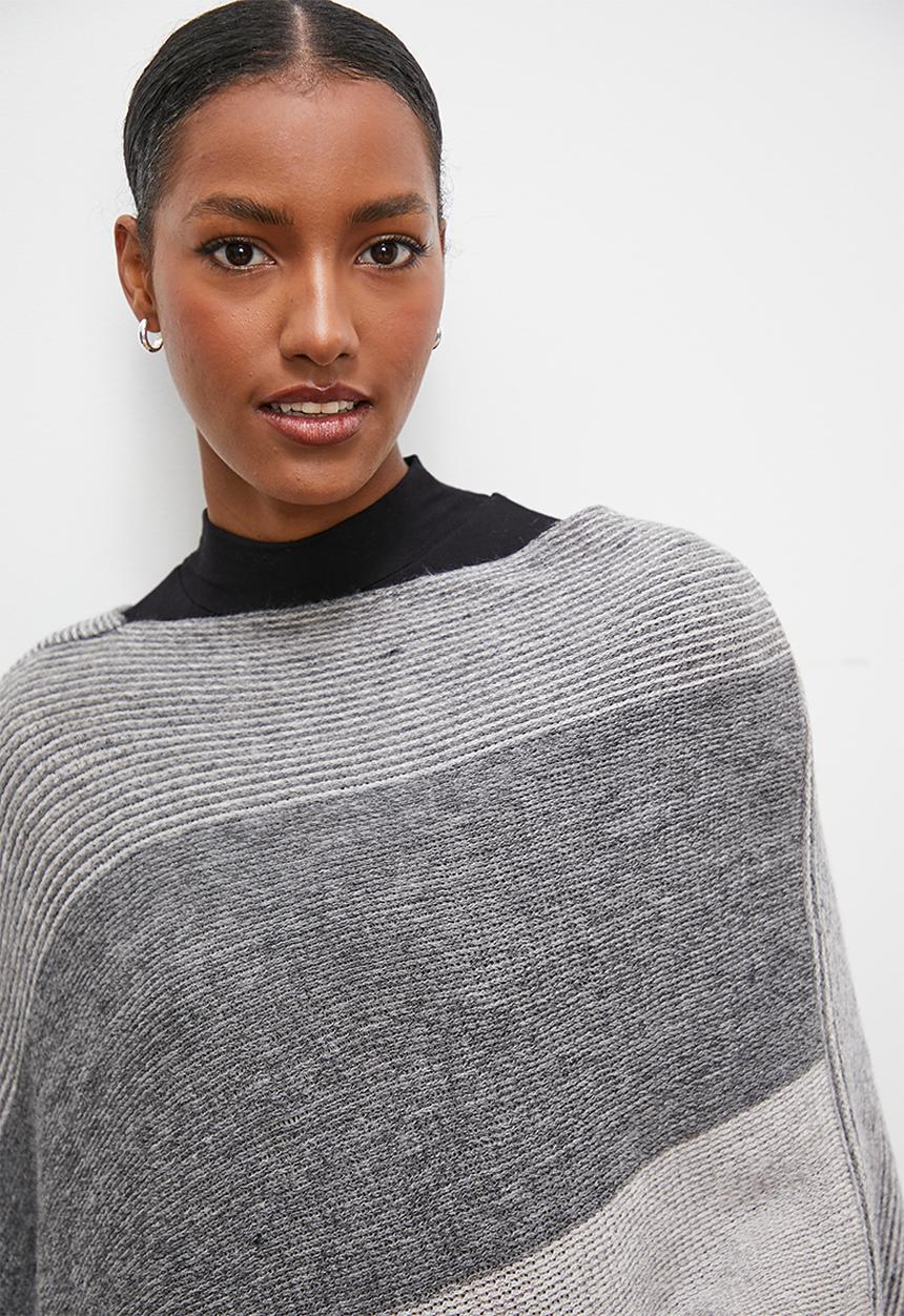 edit - Laurel poncho - grey