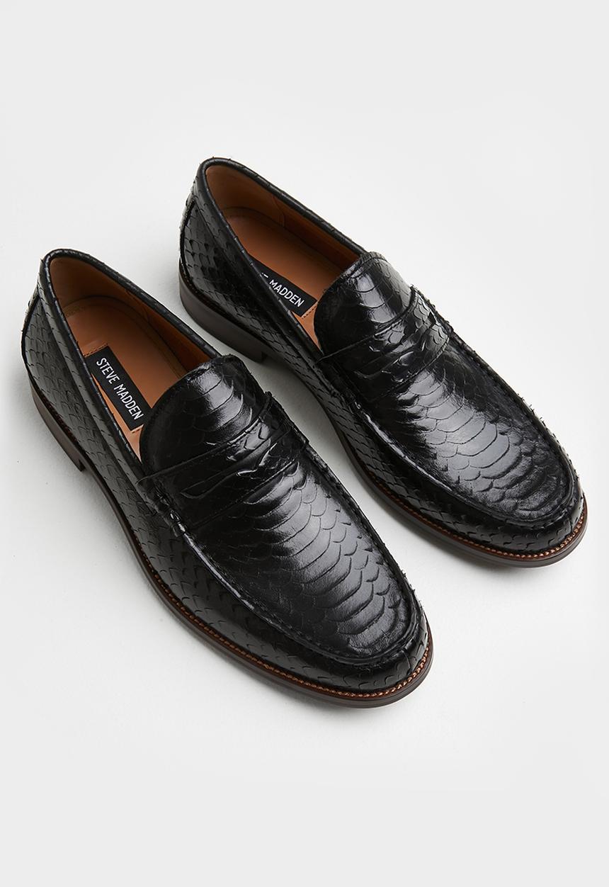 Steve Madden - Marvyn leather - black