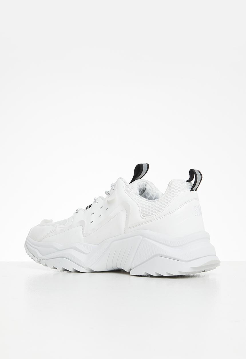 Steve Madden - Wando pu + microsuede - white multi