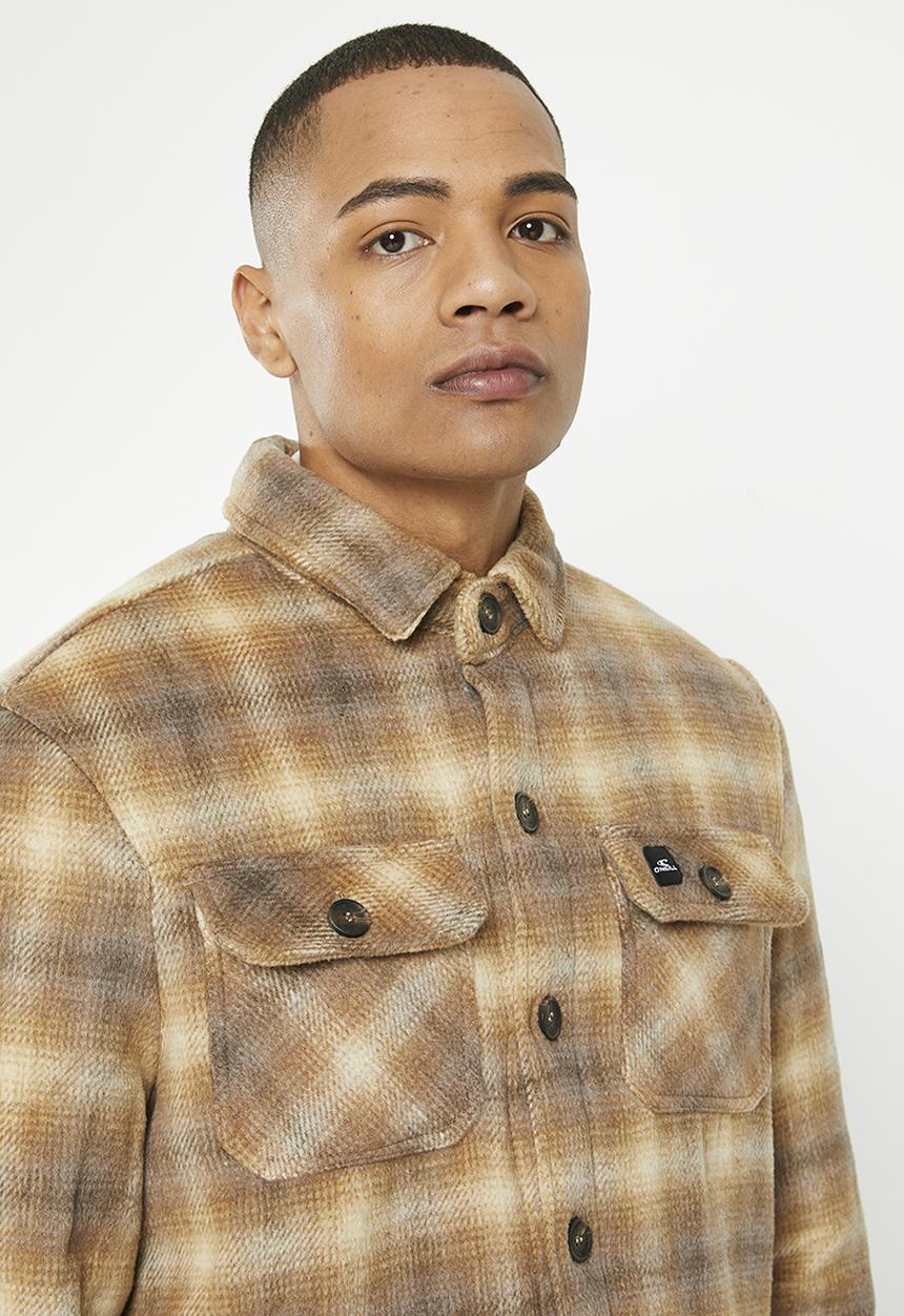 O'Neill - Cruz jacket - check camel toast