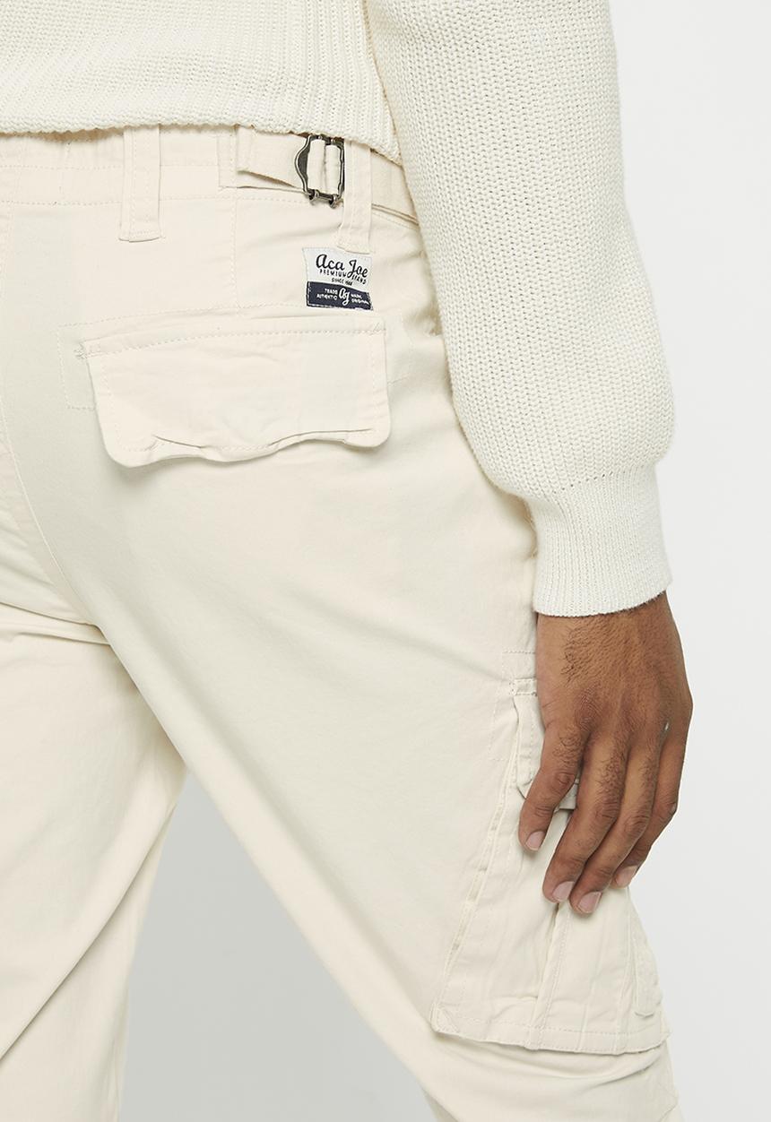Aca Joe - Mens aca joe cargo pants - sand