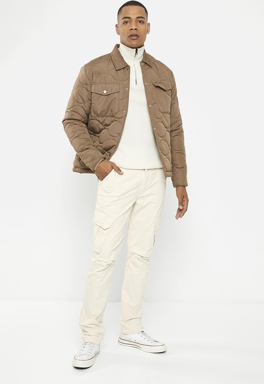 Aca Joe - Mens aca joe cargo pants - sand