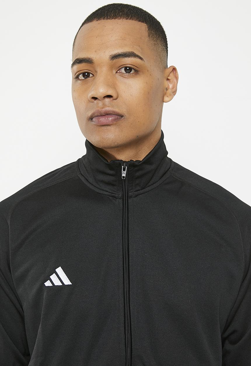 adidas Performance - M l/s kn 1/4jkt - black/white