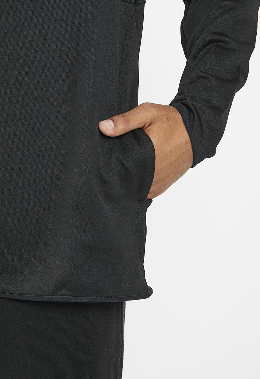 adidas Performance - M l/s kn 1/4jkt - black/white