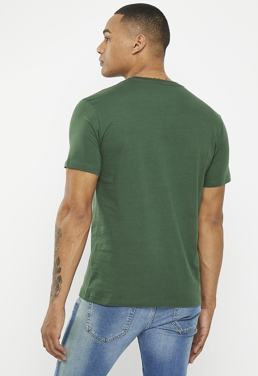 POLO - Mens heritage short sleeve tee - green