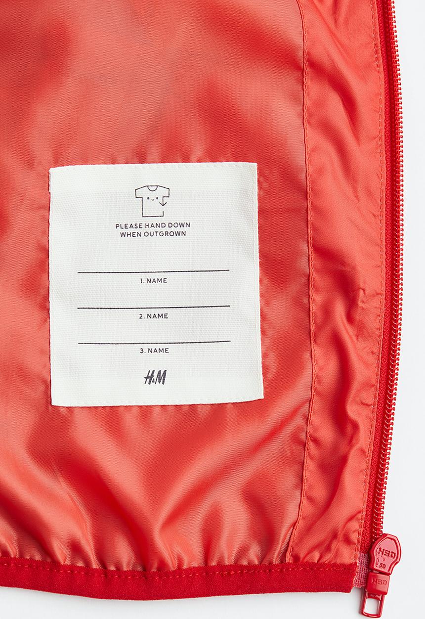 H&M - Print-motif windbreaker - multi,red