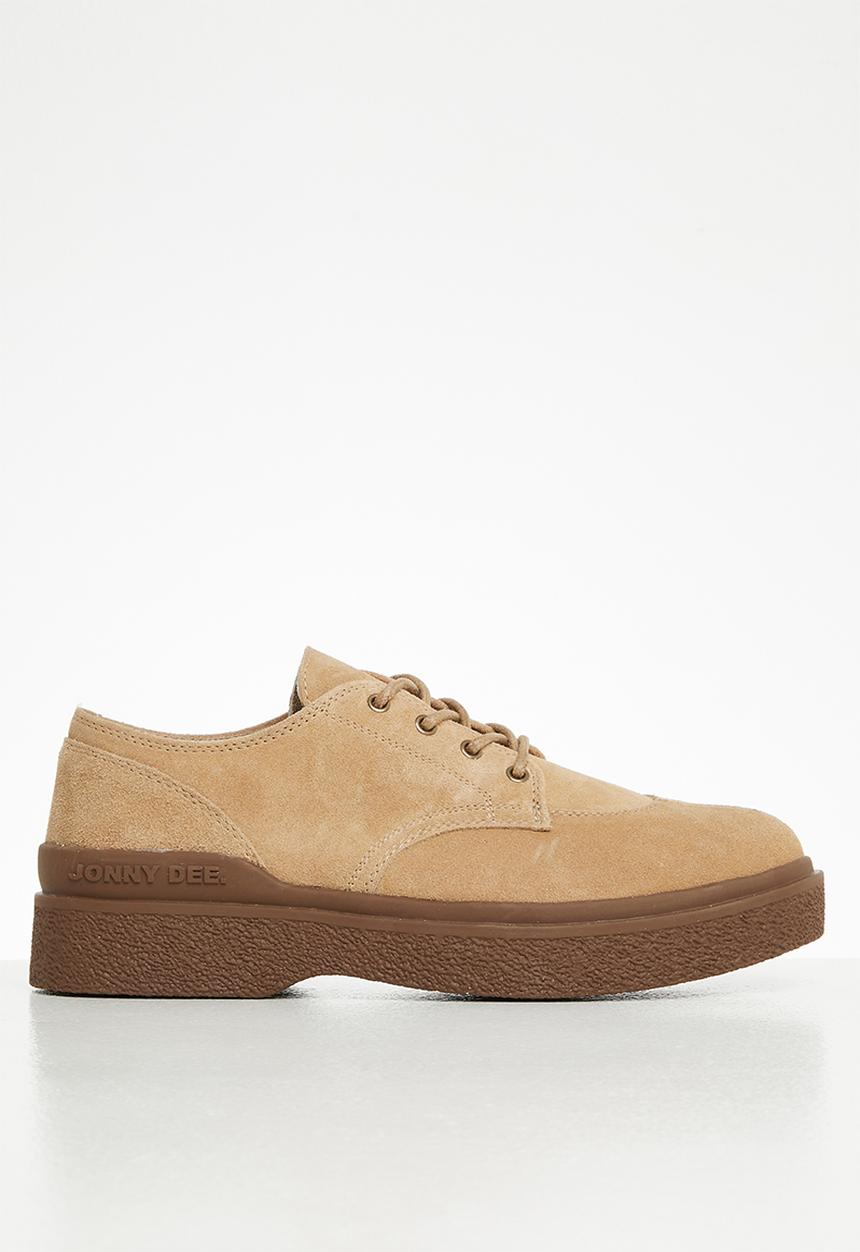 Jonathan D - J ray genuine suede derby - toast