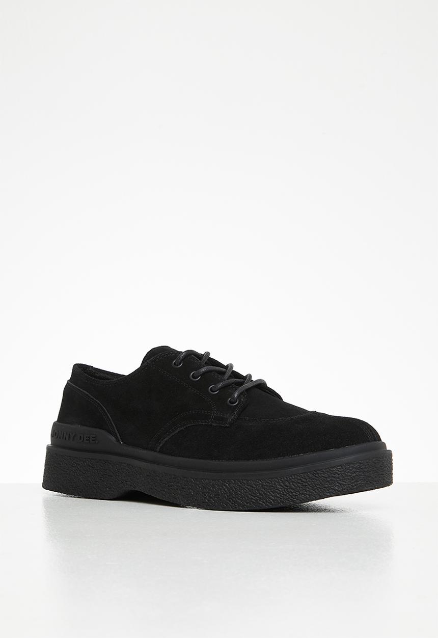 Jonathan D - J ray genuine suede derby - black