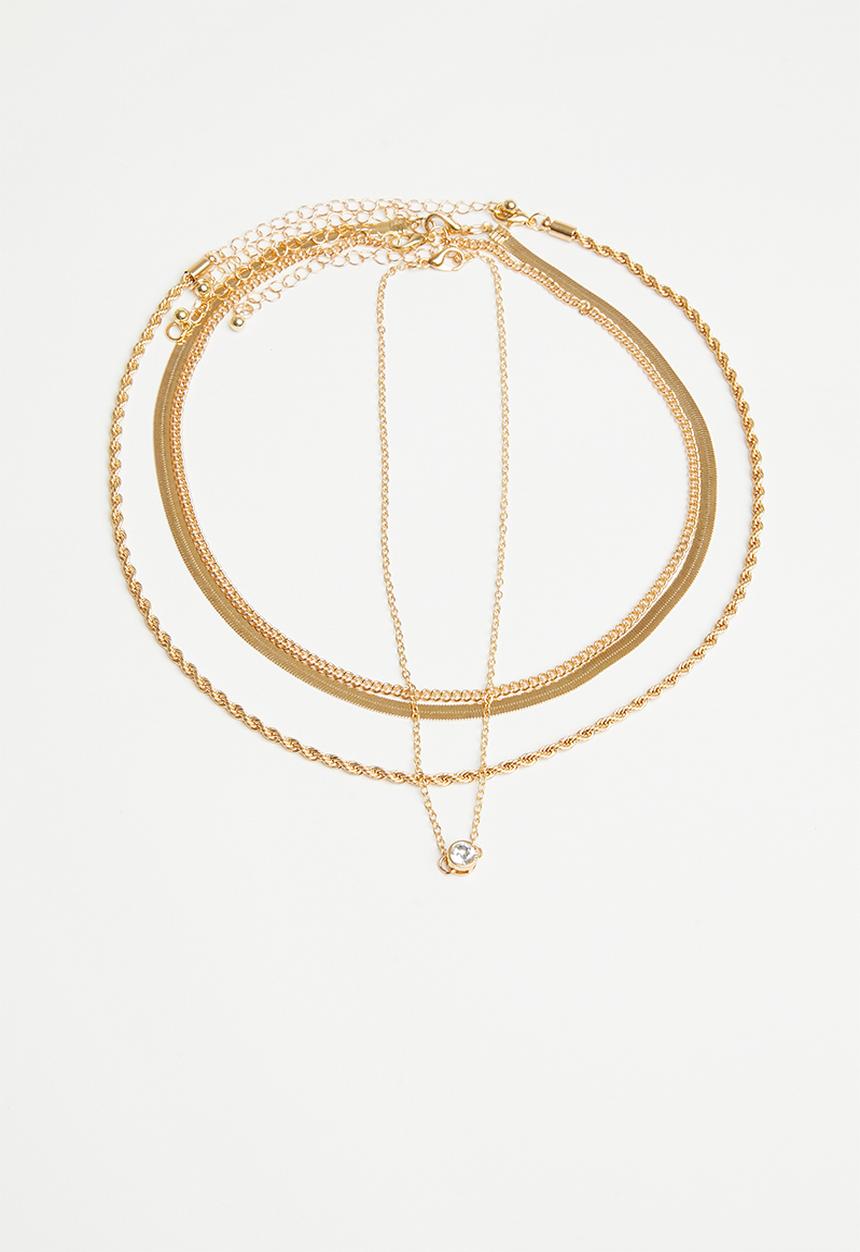 Superbalist - Lyra layered necklace - gold