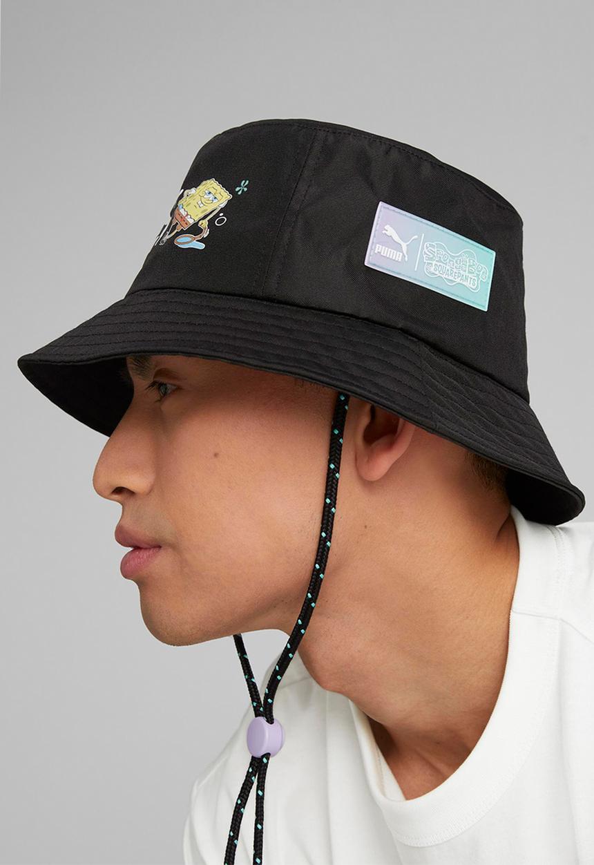 PUMA - Puma x spongebob bucket hat - puma black