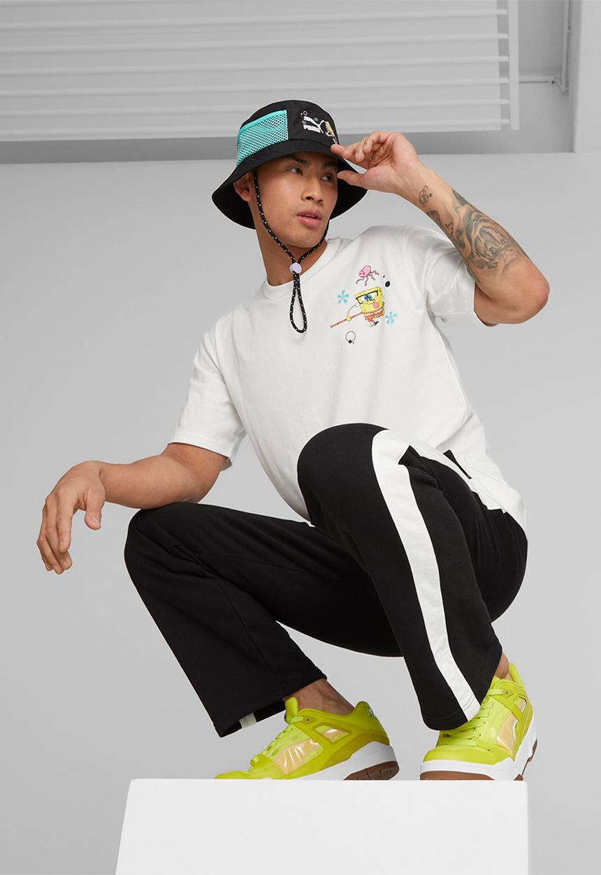 PUMA - Puma x spongebob bucket hat - puma black