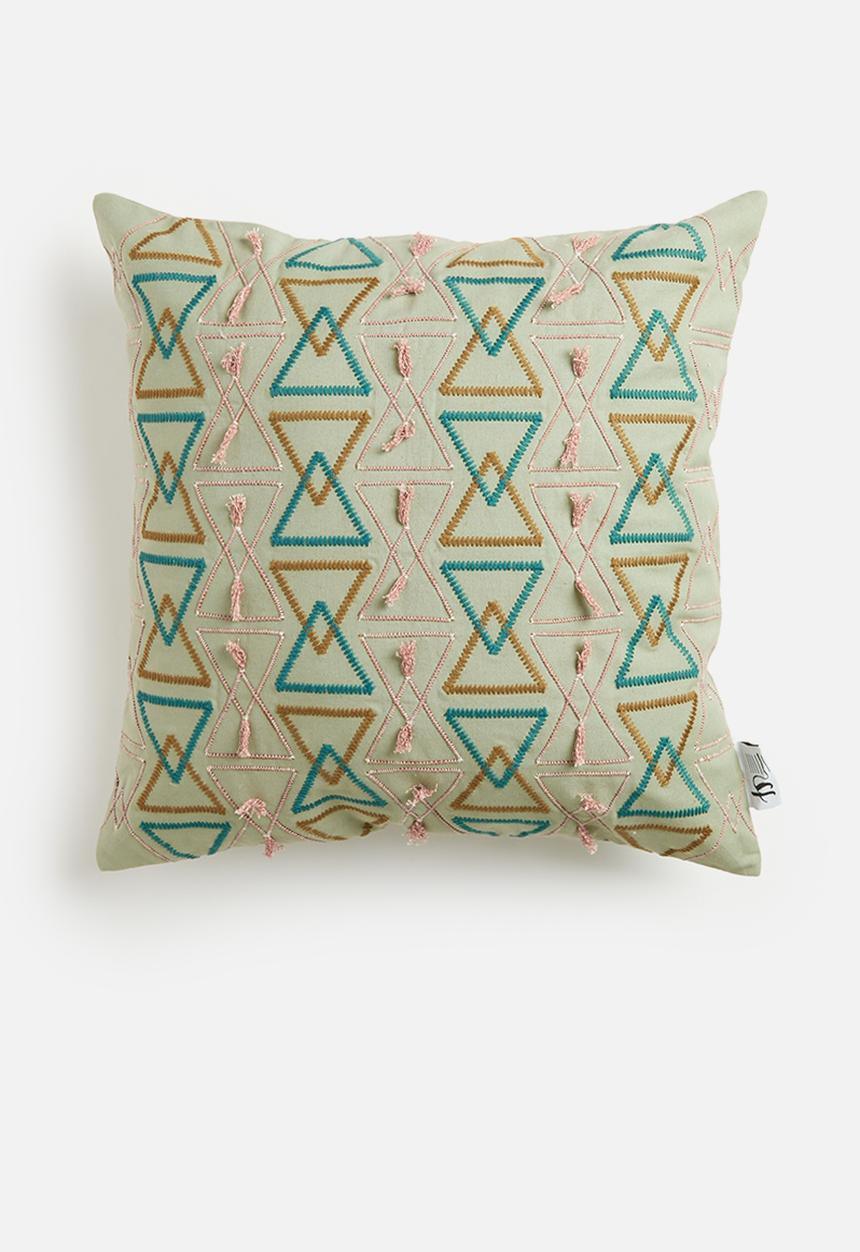 Sixth Floor - Syneal tufted cushion cover - multi