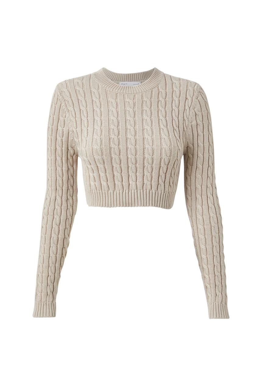 Supré  - Vinnie cable knit jumper - london beige