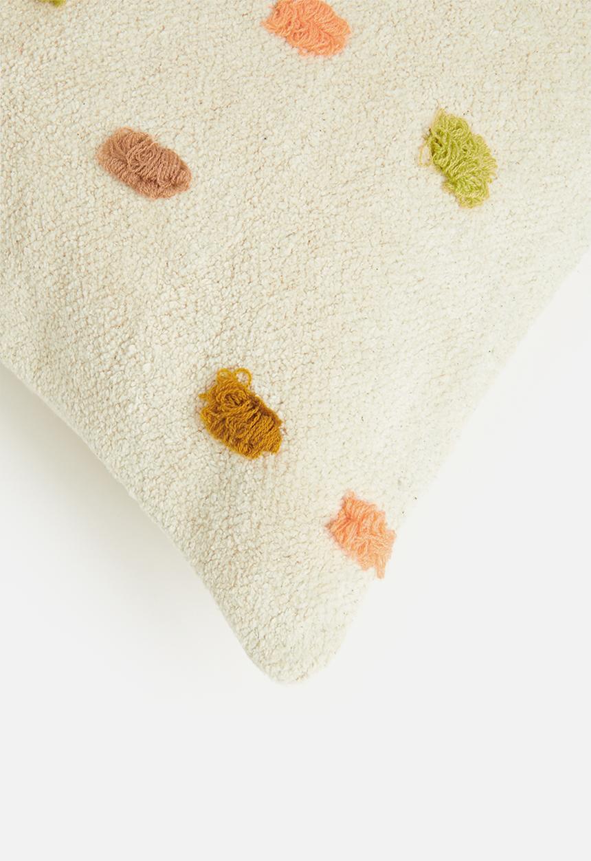 Sixth Floor - Deira tufted cushion cover - multi