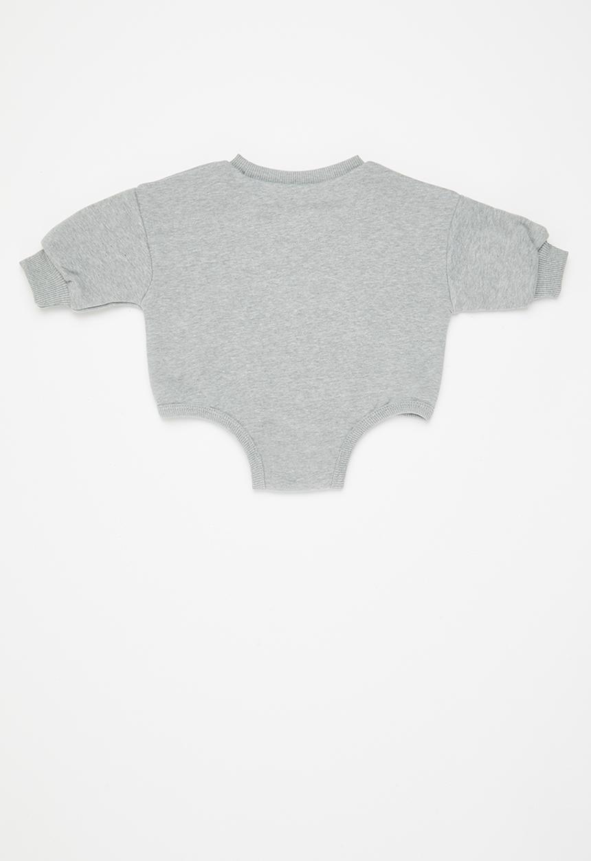 Nike - Nkn e1d1 crew romper - dark grey heather