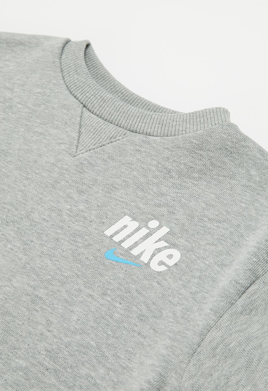 Nike - Nkn e1d1 crew romper - dark grey heather