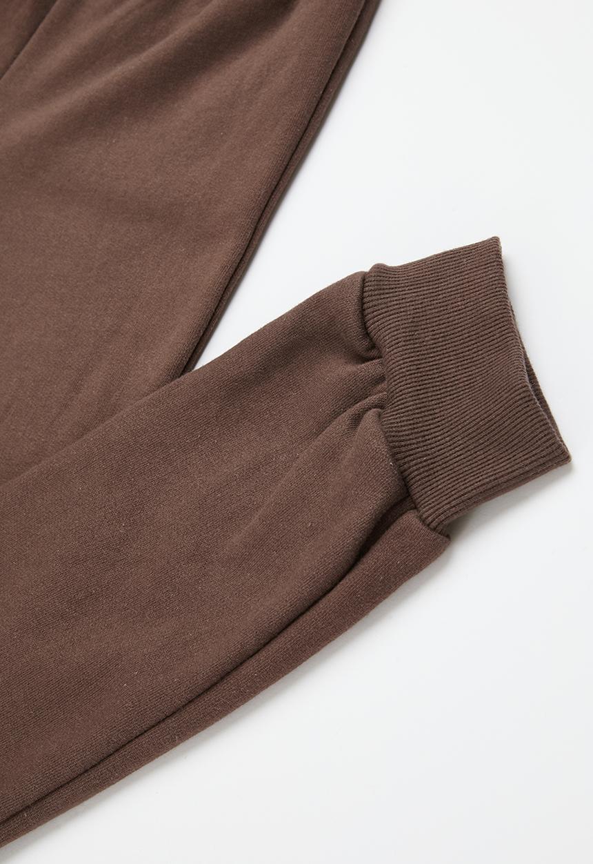 Superbalist - Printed tracksuit - tobacco/choc 