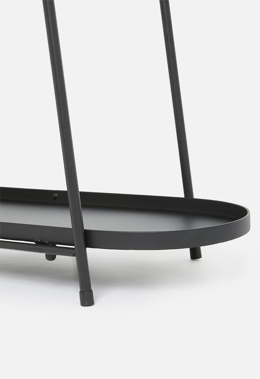 H&S - Silo side table- black