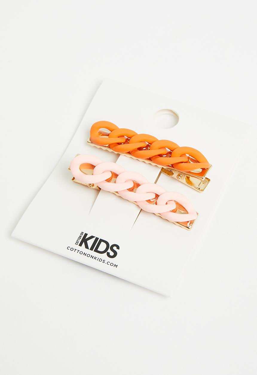 Cotton On - Kids fashion hair pack - rainbow chains