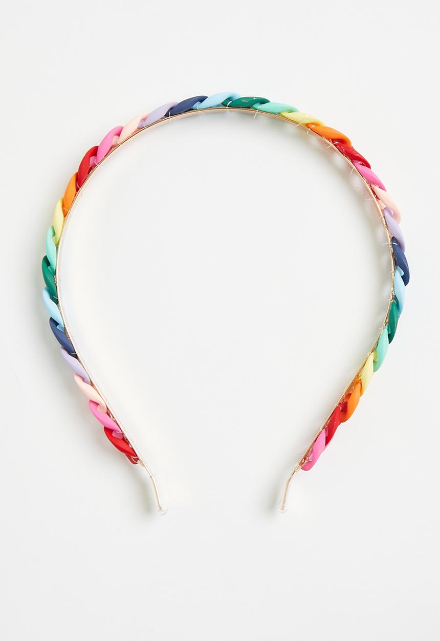 Cotton On - Kids fashion hair pack - rainbow chains