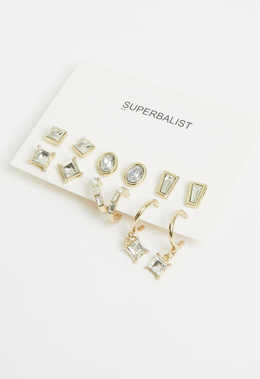 Superbalist - Holland earring pack - gold