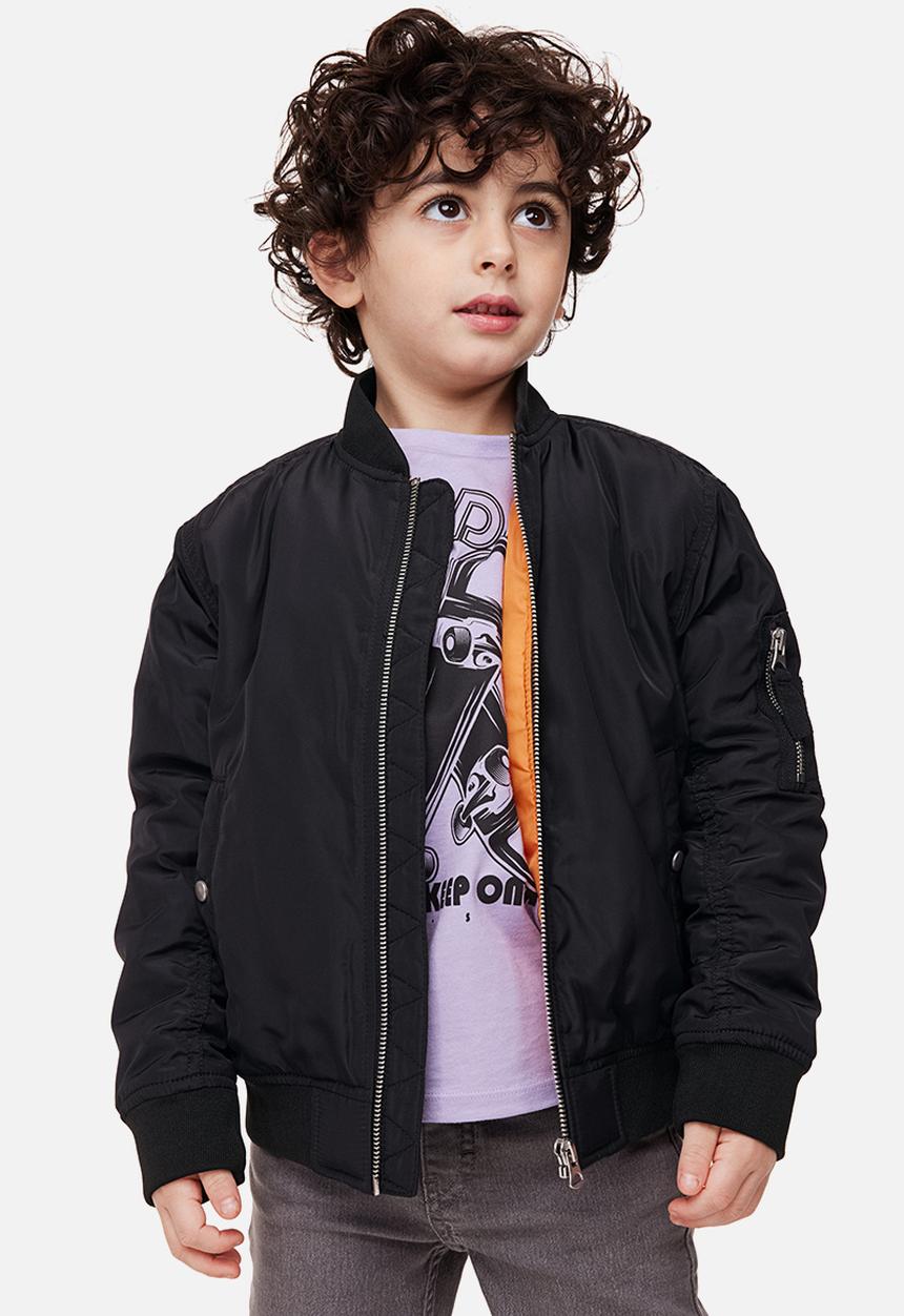 H&M - Bomber jacket - black