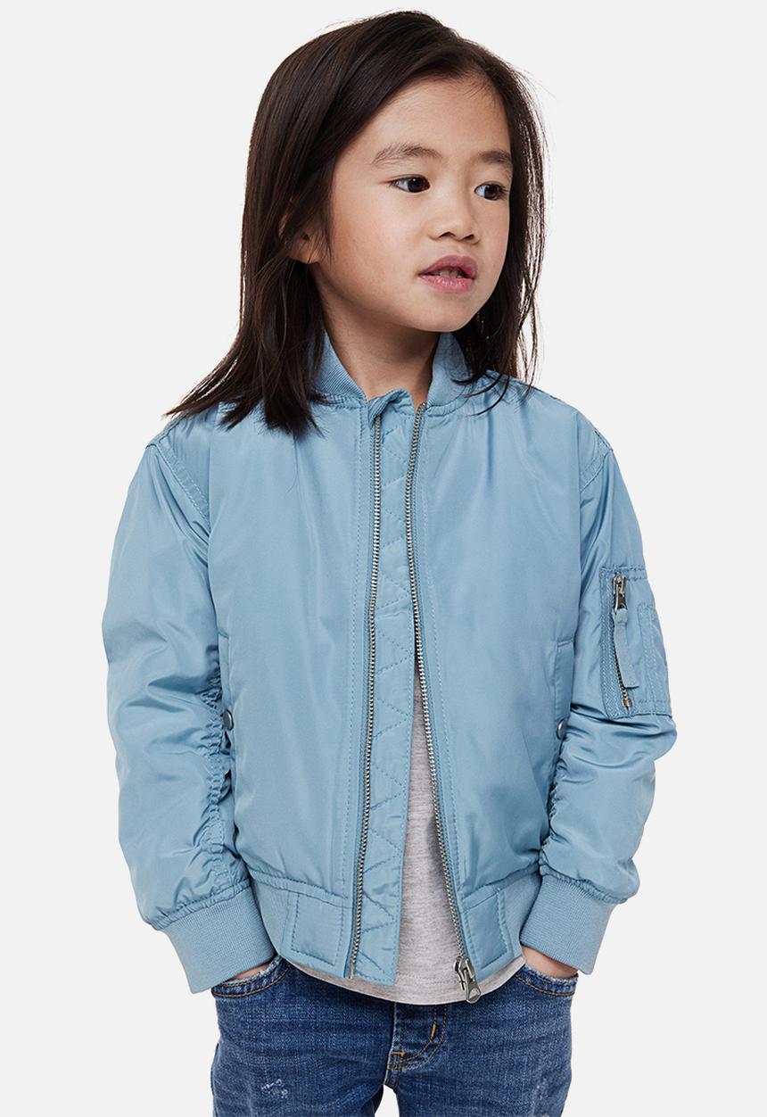 H&M - Bomber jacket - light blue
