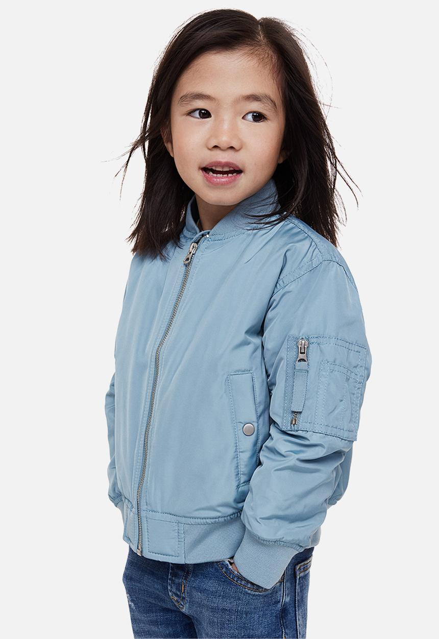 H&M - Bomber jacket - light blue