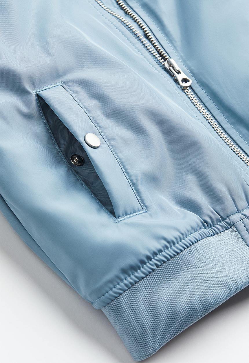 H&M - Bomber jacket - light blue