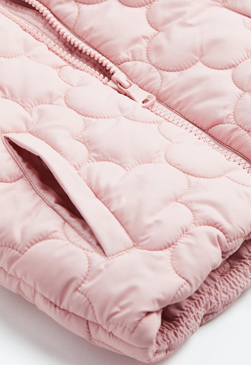 H&M - Puffer gilet - light pink