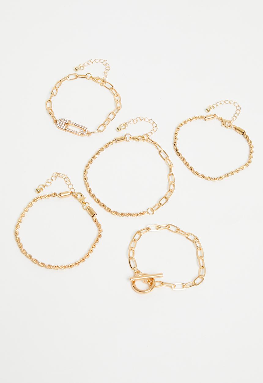 Superbalist - Poppy bracelet set - gold