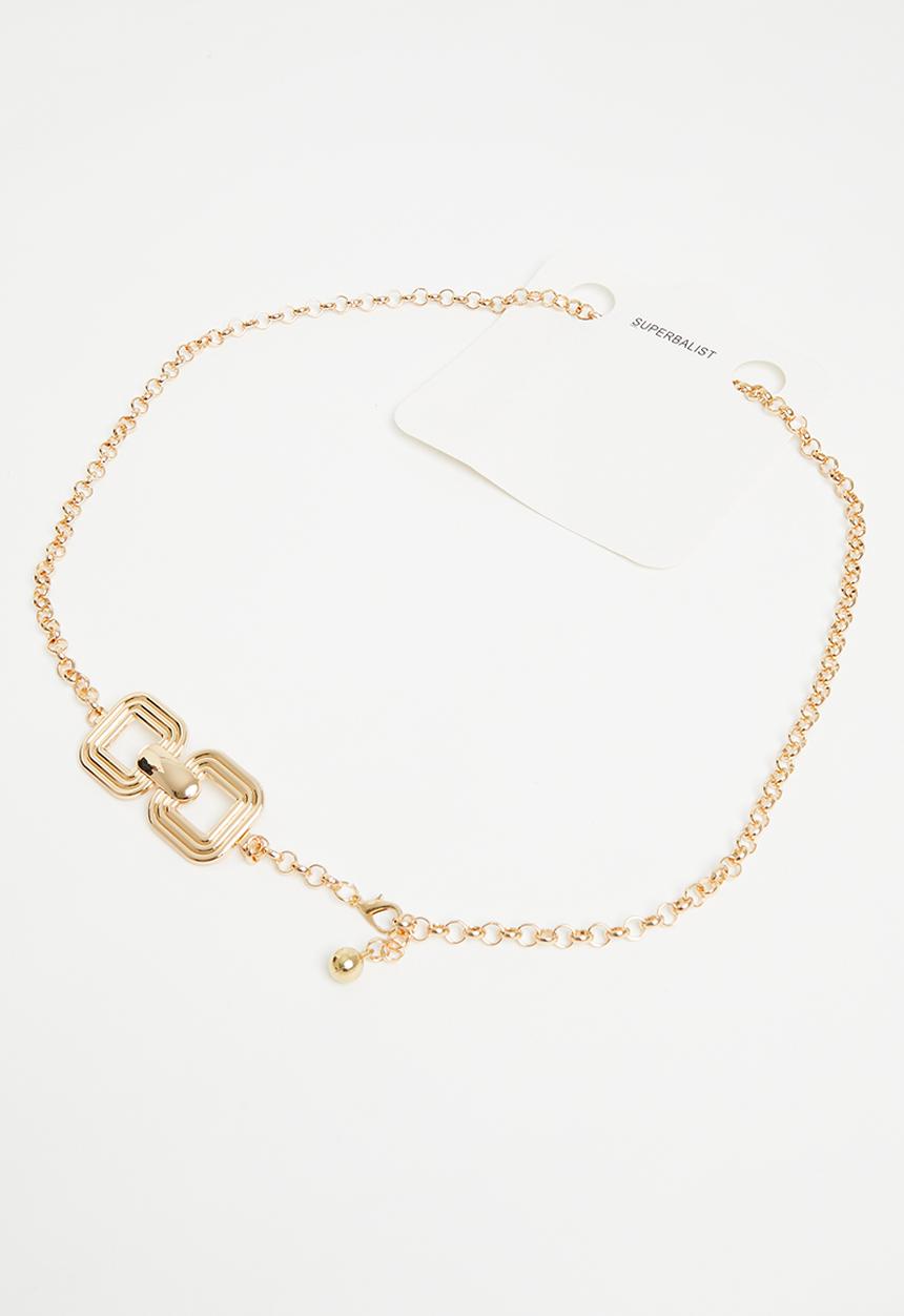 Superbalist - Royalty waist belt - gold