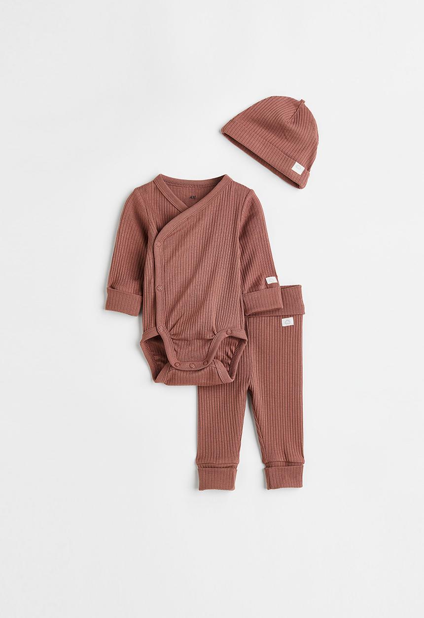 H&M - Adjustable-fit set - light brown