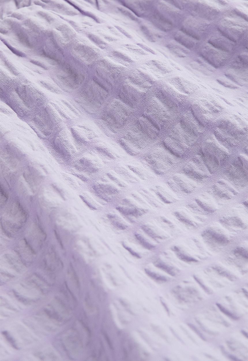 H&M - Seersucker dress - light purple